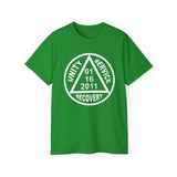 Custom Sober Date AA Symbol Unisex Tee