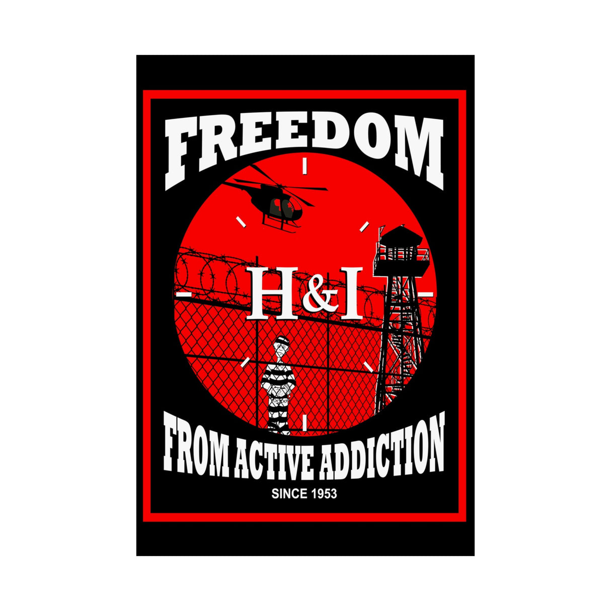 Freedom From Addiction Vertical Posters