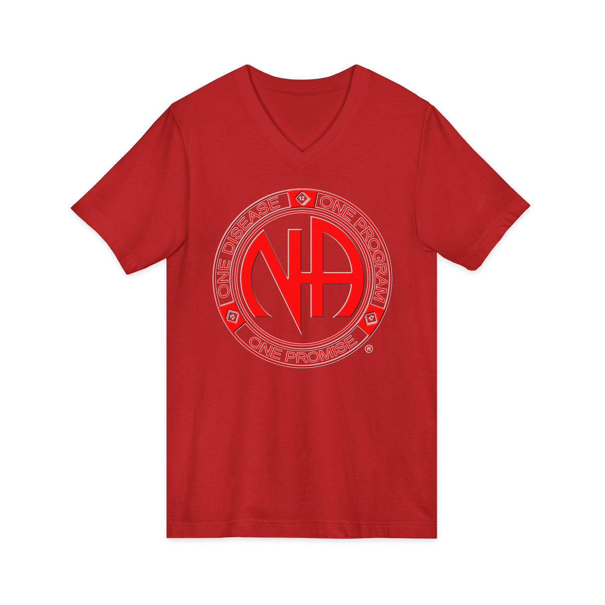 One Disease One Program V.1 dtg V-Neck Tee