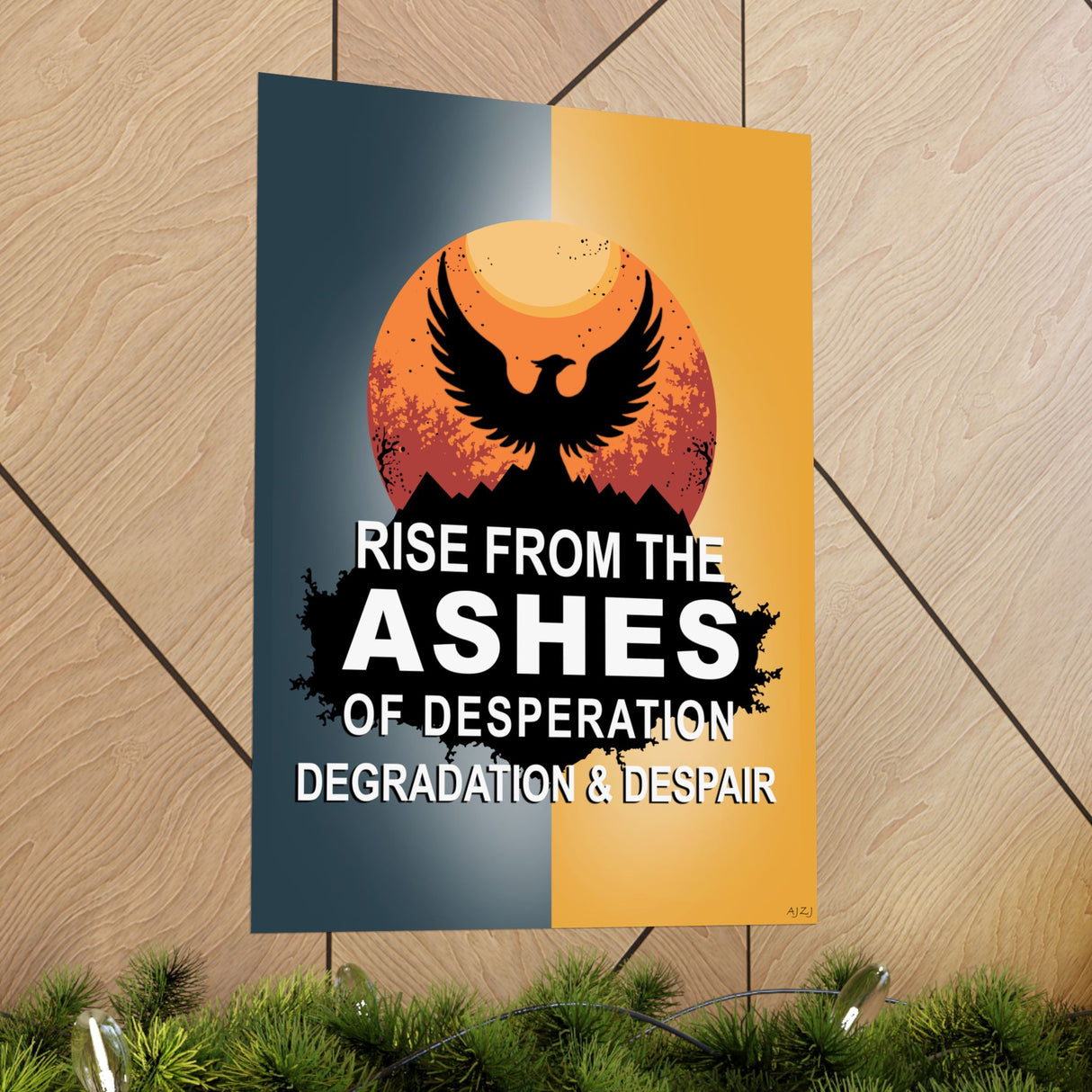 Rise Above V.1 Vertical Posters
