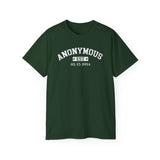 Custom Anonymous Est Clean Date Unisex Tee