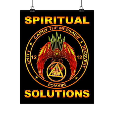 AA- Spiritual Solutions Vertical Posters