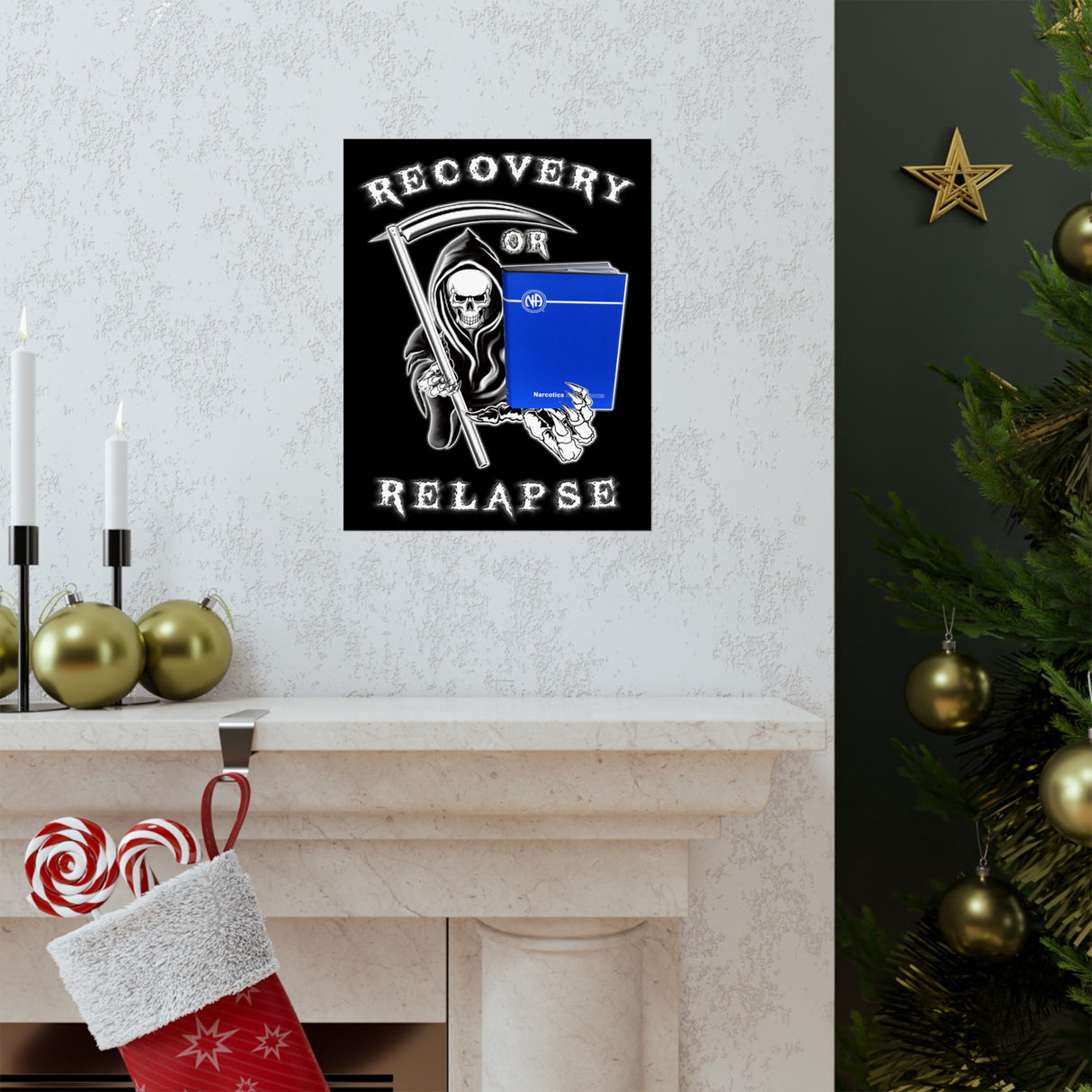 Recovery Or Relapse Vertical Posters