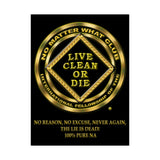 No Matter What Gold  Vertical Posters
