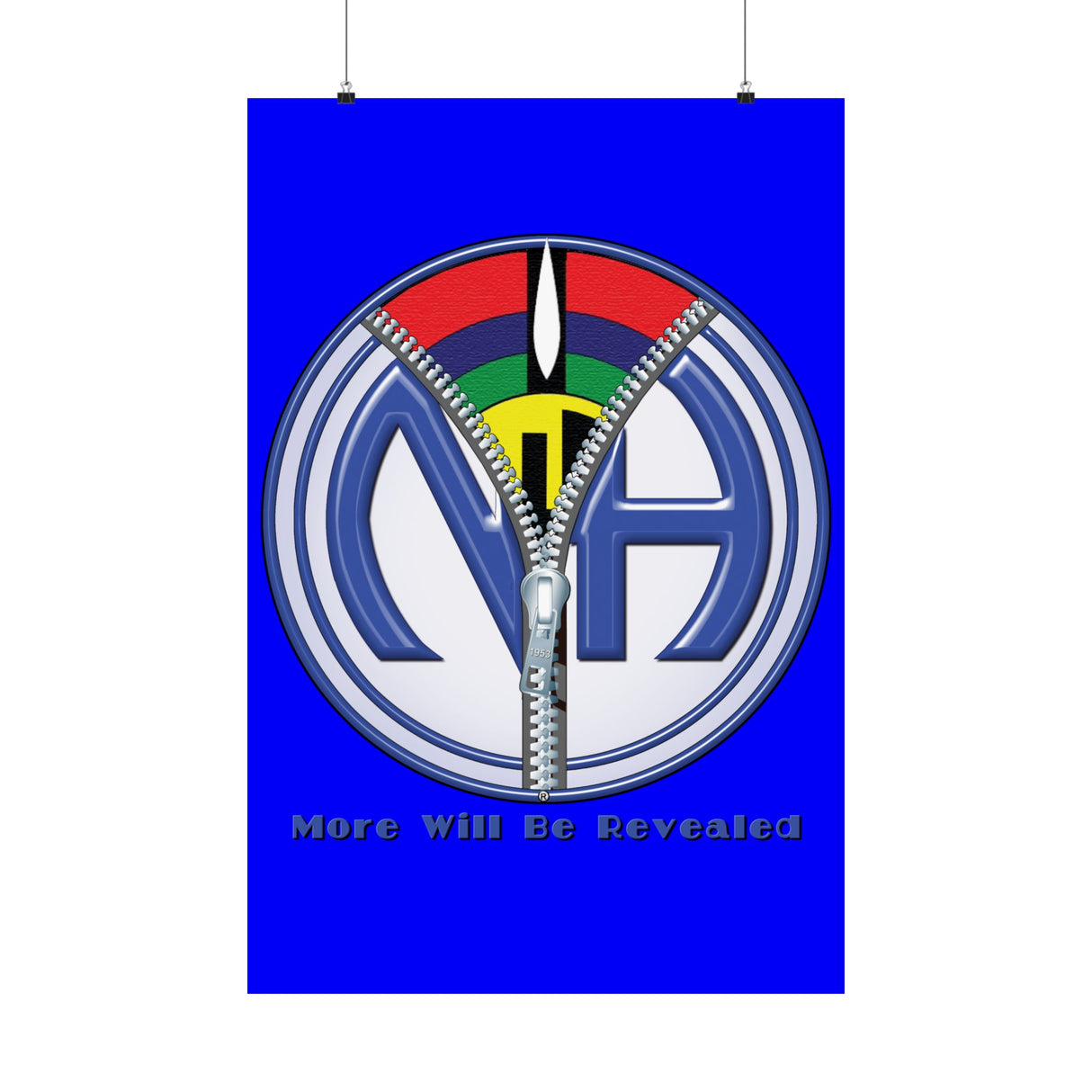 NA More Will Be Revealed Vertical Posters - Narcotics Anonymous Art - NA Poster