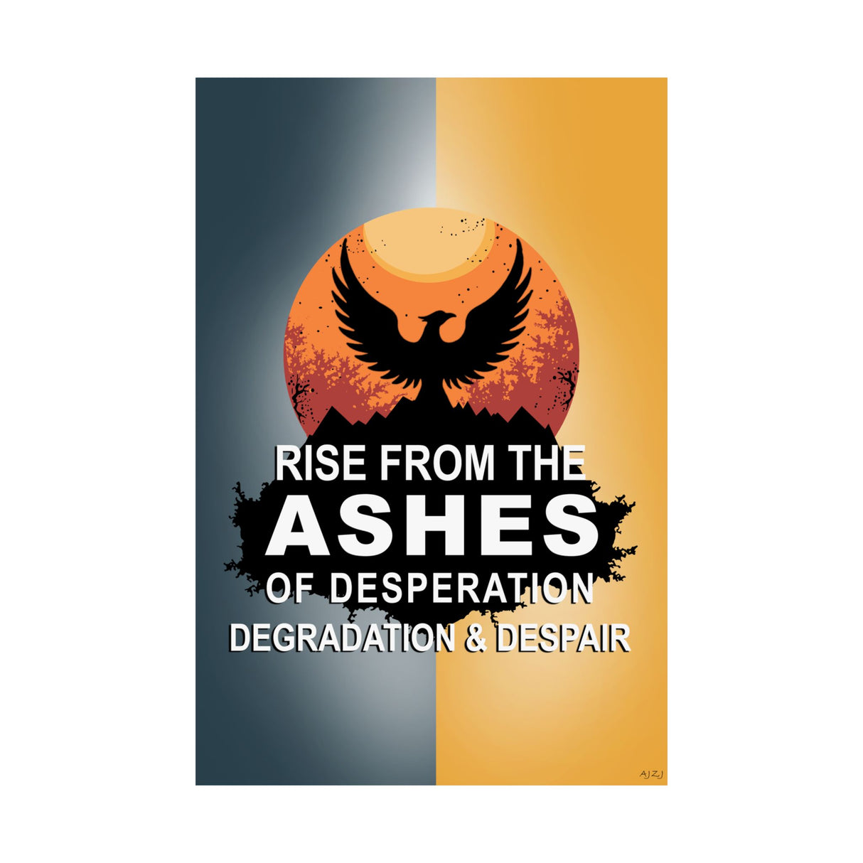 Rise Above V.1 Vertical Posters