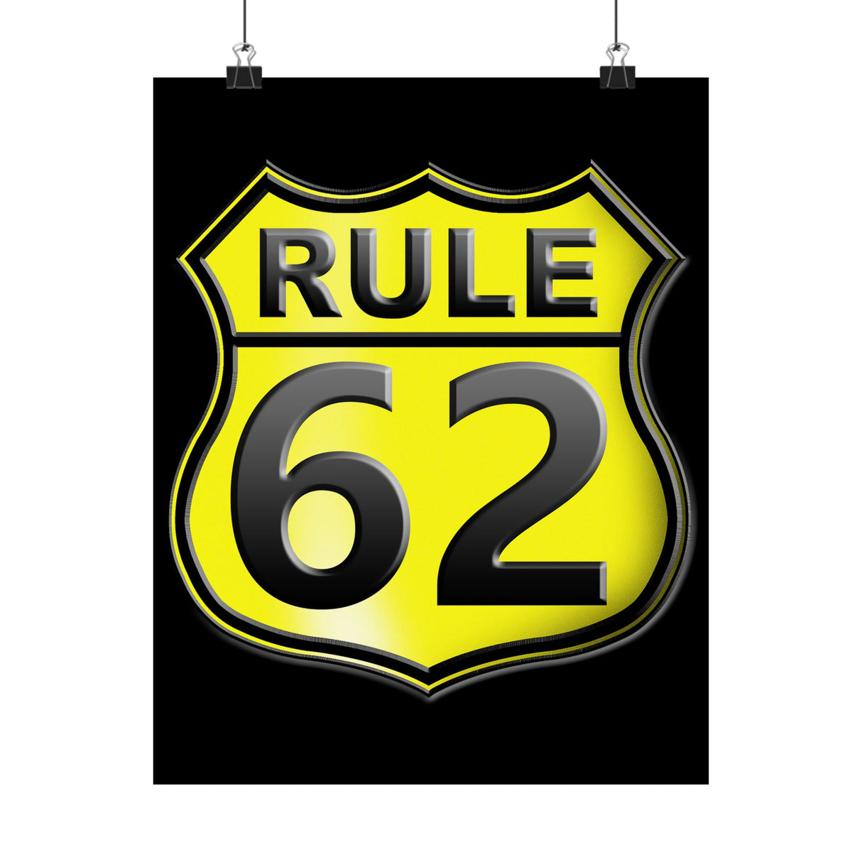 AA- Rule 62 Vertical Posters