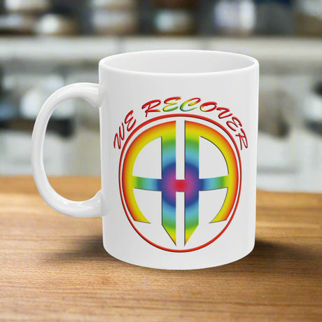 AA We Recover Rainbow 11oz Ceramic Mug