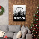 Blessed With Freedom Vertical Posters