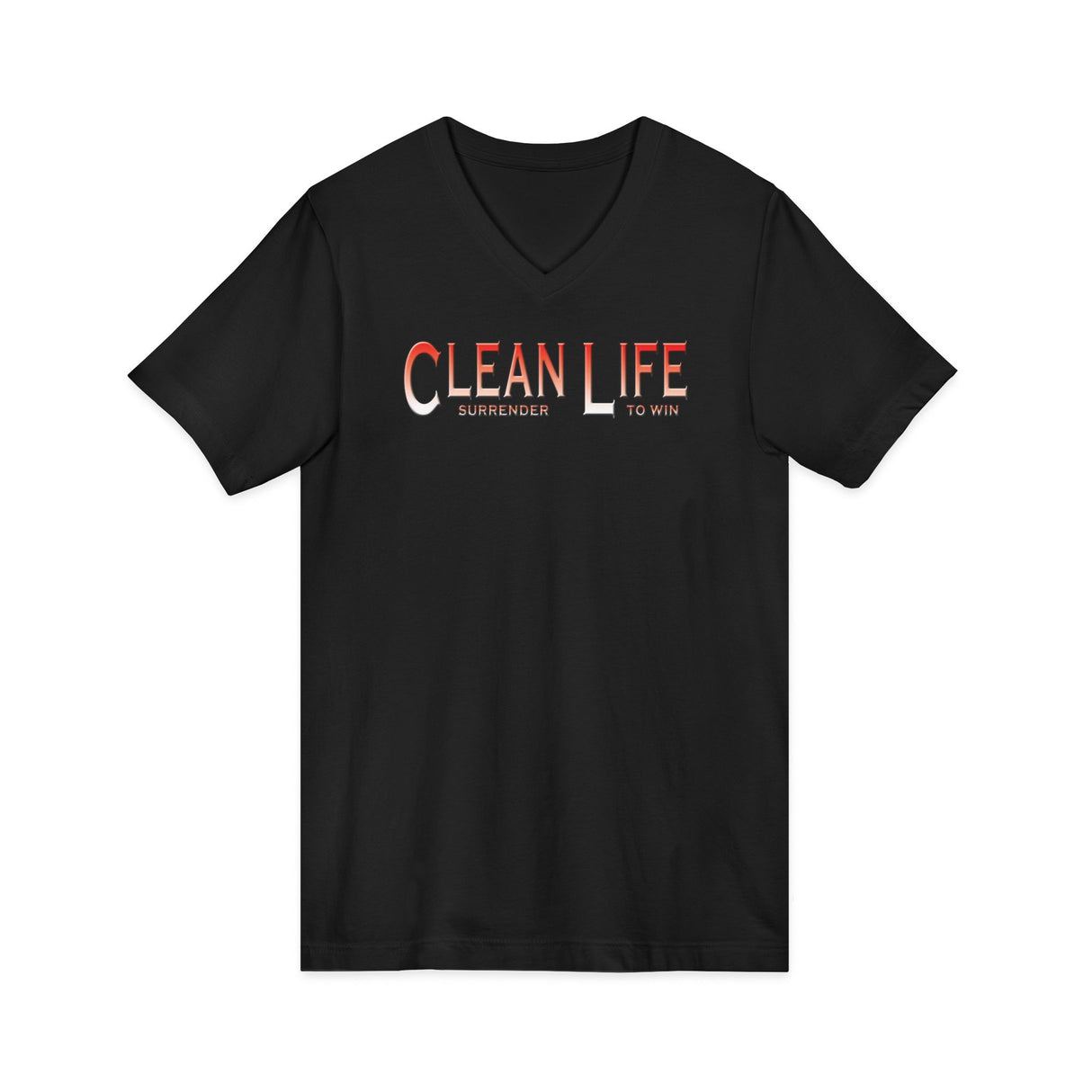 Clean Life V.2 dtg V-Neck Tee