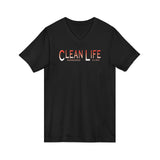 Clean Life V.2 dtg V-Neck Tee