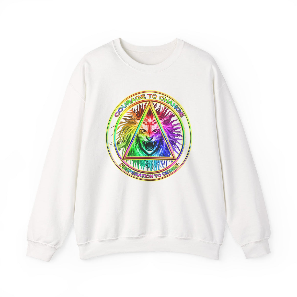 AA Courage To Change dtg Crewneck Sweatshirt