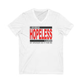 I Sponsor Hopeless Cases dtg V-Neck Tee