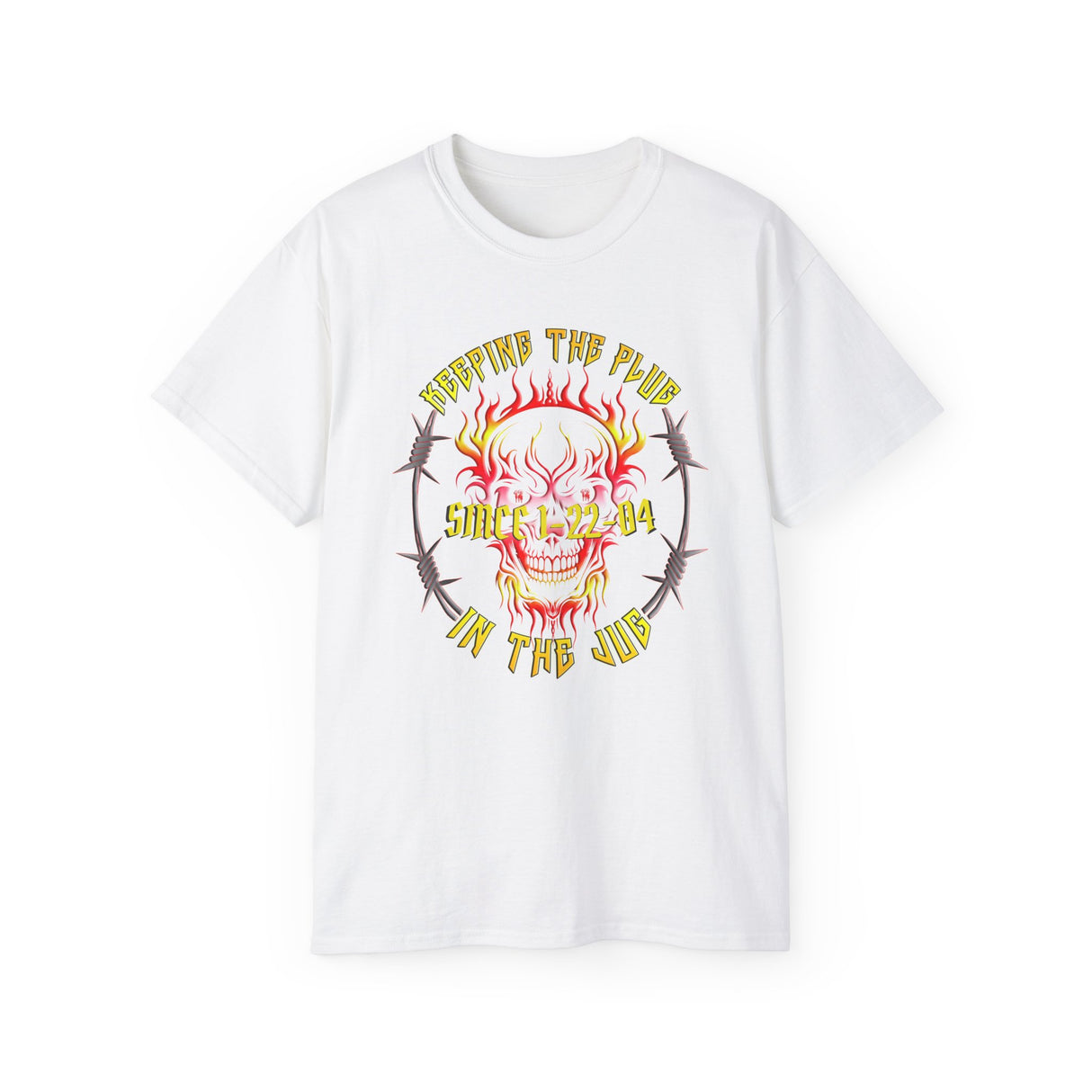 Custom AA Plug In Jug Skull Unisex Tee