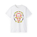 Custom AA Plug In Jug Skull Unisex Tee