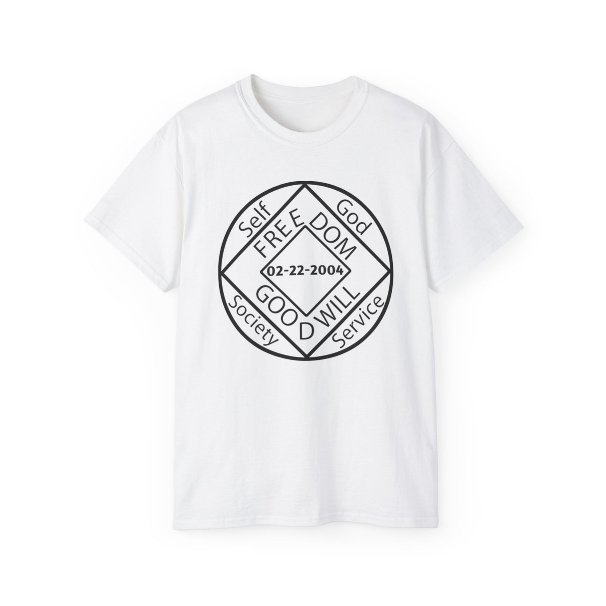 Customized Two Sided NA Medallion dtg Tee