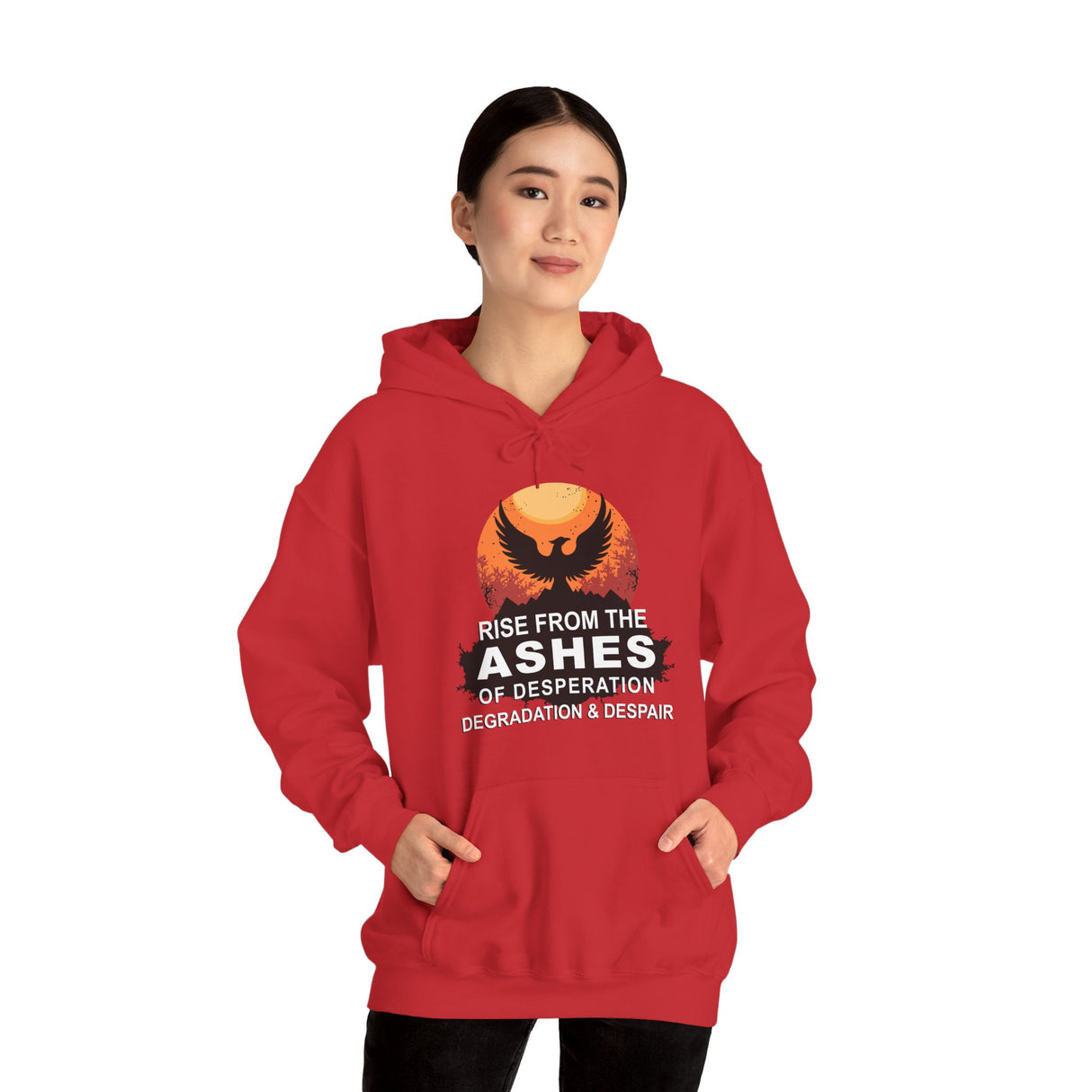 Rise Above V.1 dtg Hoodie