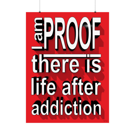 I Am Living Proof - Custom BG Posters