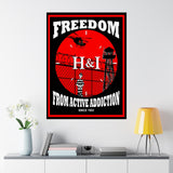 Freedom From Addiction Vertical Posters