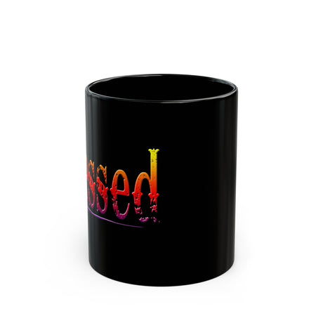 Blessed 11oz Black Mug