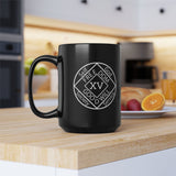 NA Medallion Clean Time 11/15oz Black Mug