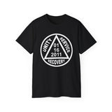 Custom Sober Date AA Symbol Unisex Tee
