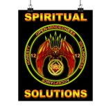 Spiritual Solutions  Vertical Posters