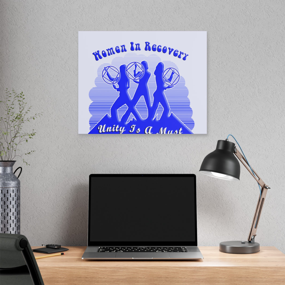 Women In Recovery Polyester Canvas