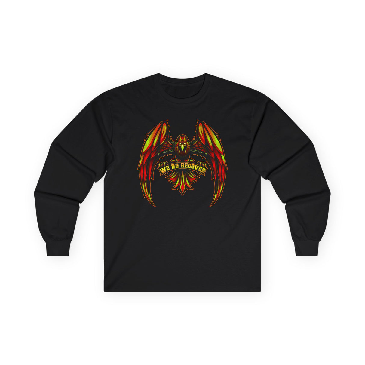 We Recover Eagle Long Sleeve dtg Tee