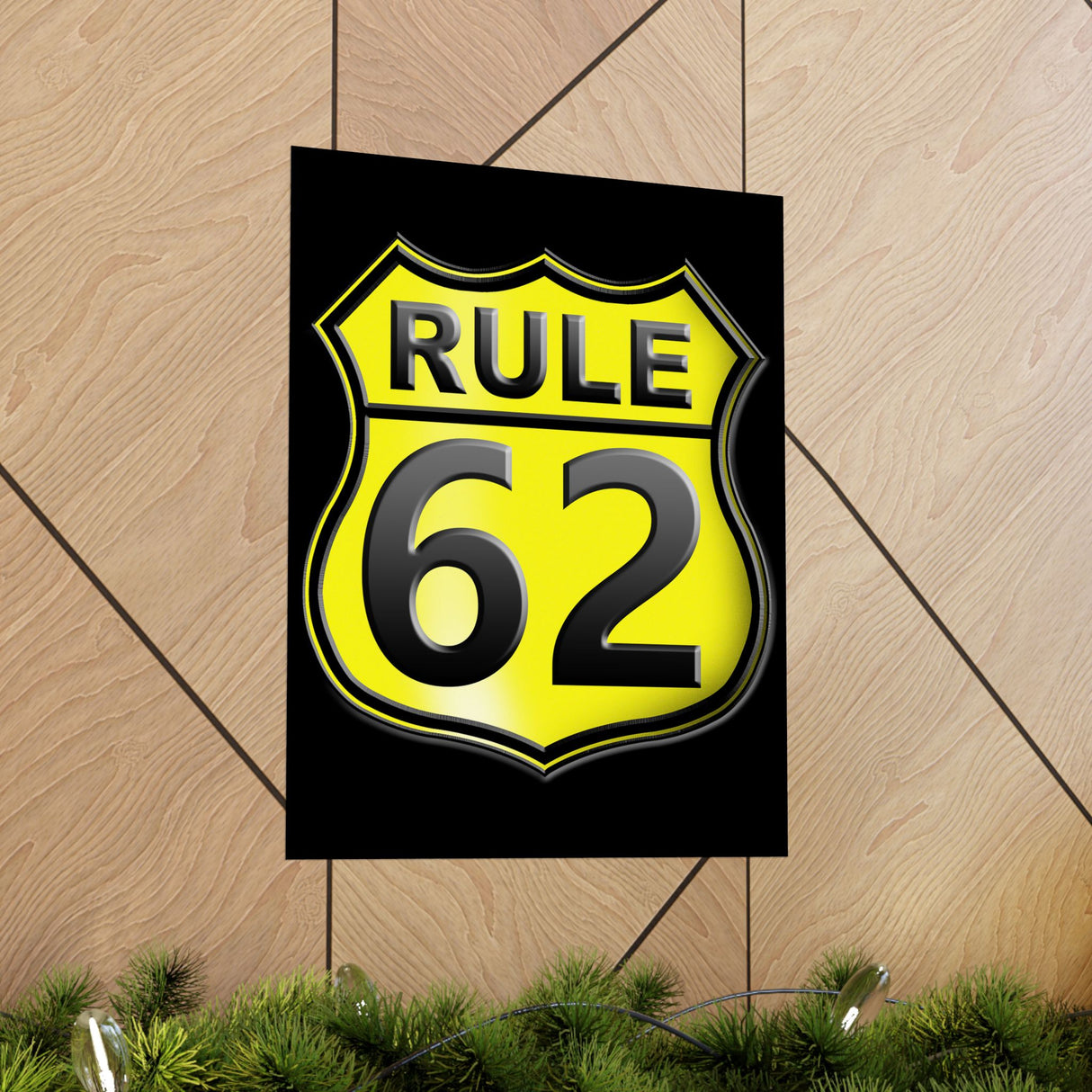 AA- Rule 62 Vertical Posters