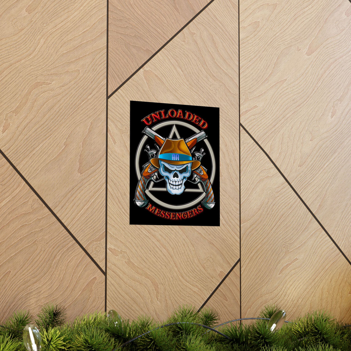 AA- Unloaded Messengers Vertical Posters