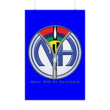 NA More Will Be Revealed Vertical Posters - Narcotics Anonymous Art - NA Poster