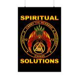 AA- Spiritual Solutions Vertical Posters