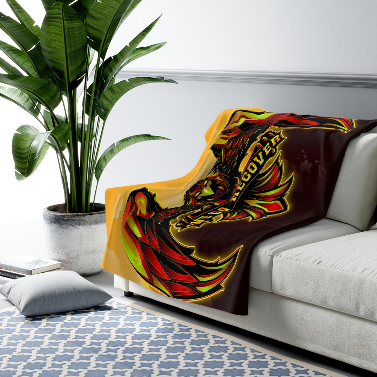 We Do Recover Eagle Fleece Blanket