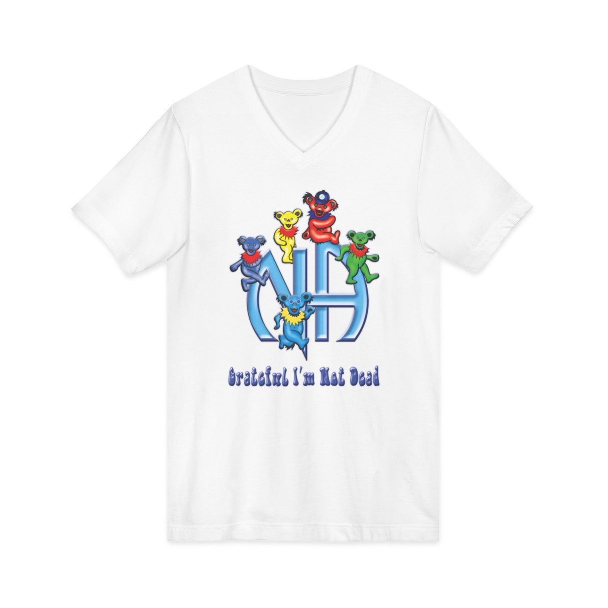 Grateful I'm Not Dead V-Neck Tee
