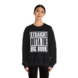 Straight Outta The Big Book dtg Crewneck Sweatshirt