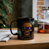 Live Clean Or Die Skull 11/15oz Black Mug