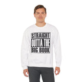 Straight Outta The Big Book dtg Crewneck Sweatshirt