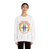 We Recover Rainbow dtg Crewneck Sweatshirt