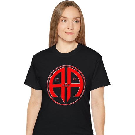 Red AA Logo AA dtg Tee
