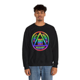 AA Rainbow Symbol dtg Crewneck Sweatshirt