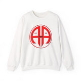 Red AA Logo dtg Crewneck Sweatshirt