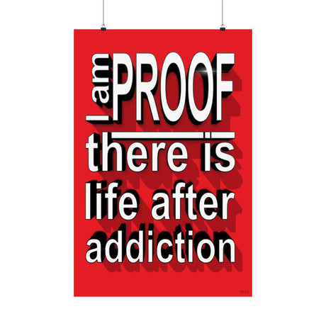 I Am Living Proof - Custom BG Posters