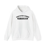 Custom AA Certified Sober Date Hoodie