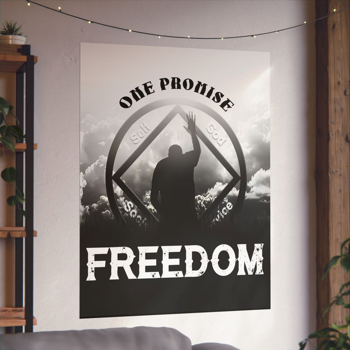 Blessded With Freedom Vertical Posters