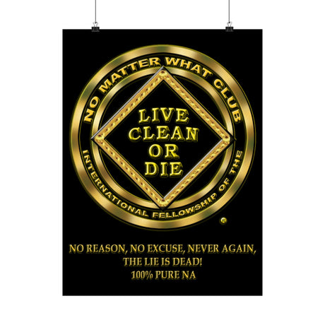 No Matter What Gold  Vertical Posters