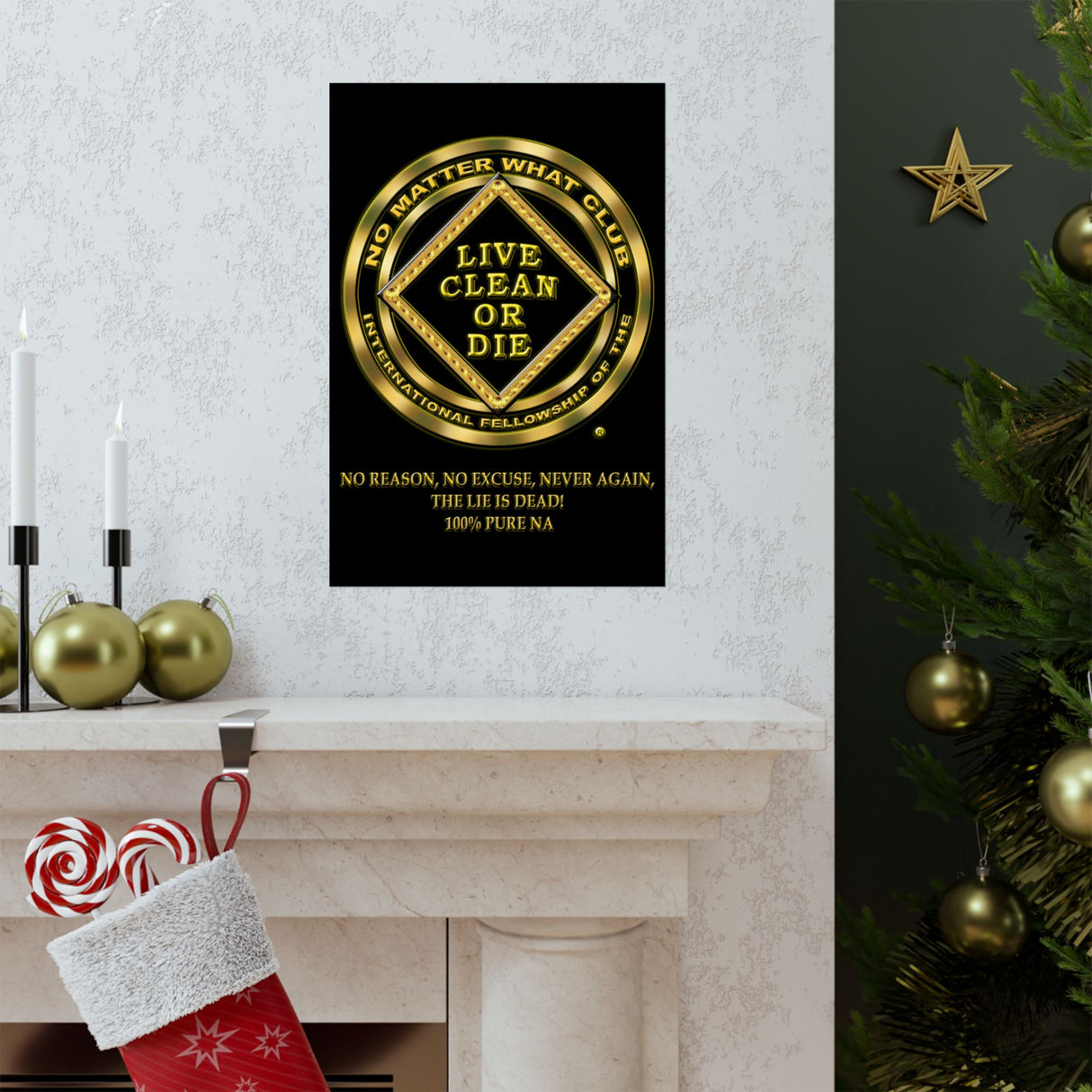 No Matter What Gold  Vertical Posters