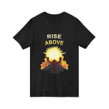 Rise Above V.2 dtg V-Neck Tee