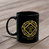 No Matter What Gold 11/15oz Black Mug