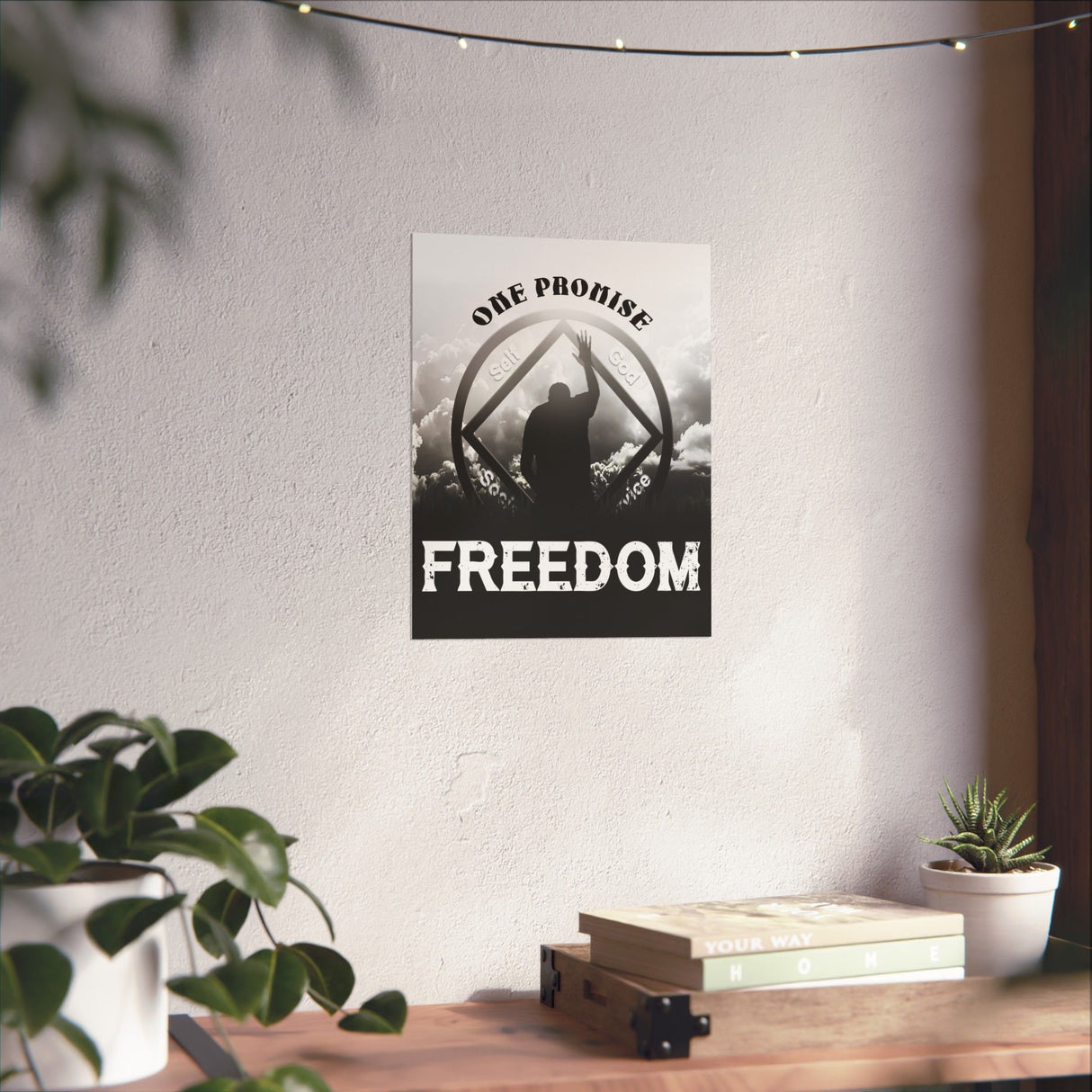 Blessded With Freedom Vertical Posters